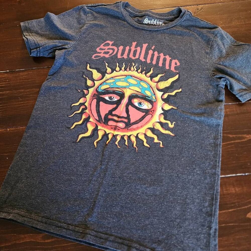 Sublime Kids Gray Graphic Tshirt Size 8